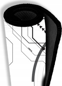 Crocodile Creek AQIRYS Podkładka GRUIS Extra Large 900x400 white 4