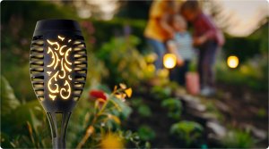 Oprawa schodowa Ilumen Lampka solarna pochodnia 2szt Ilumen LS-100 6