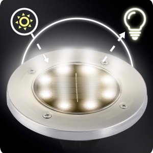 Oprawa schodowa Ilumen Lampka solarna naziemna 6szt Ilumen LS-104 5