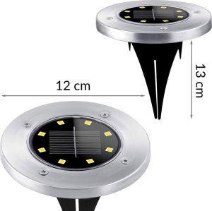 Oprawa schodowa Ilumen Lampka solarna naziemna 6szt Ilumen LS-104 6