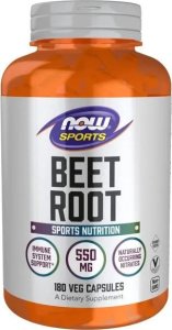 NOW Foods NOW Foods - Beet Root, Korzeń Buraka, 180 vkaps 1