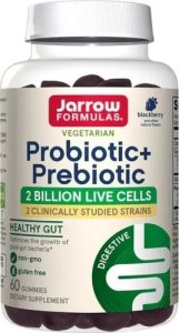 JARROW FORMULAS Jarrow Formulas - Probiotic + Prebiotic, Blackberry, 60 żelek 1