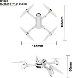 Dron Hubsan H502S X4 Desire 12