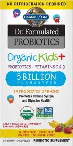 Garden of Life Garden of Life - Dr. Formulated Probiotics Kids+, Strawberry Banana, 30 żelek 1