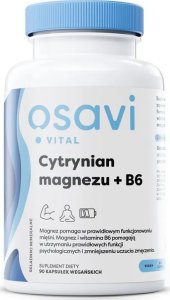 Osavi Osavi - Cytrynian Magnezu + B6, 90 vkaps 1