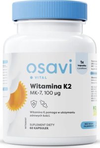 Osavi Osavi - Witamina K2 MK-7, 100 g, 60 kapsułek miękkich 1