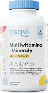 Osavi Osavi - Multiwitamina i Minerały Jedna Dziennie, 180 kapsułek 1