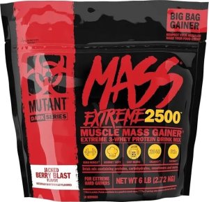 PVL Mutant - Mass Extreme 2500, Jacked Berry Blast, Proszek, 2720g 1