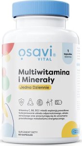 Osavi Osavi - Multiwitamina i Minerały Jedna Dziennie, 60 kapsułek 1