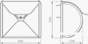 GIGI TOYS Skrzynka na listy 6