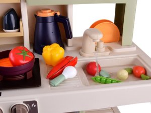 Jokomisiada Realistyczna duża Kuchnia 88el Gotuje para woda dźwięk światło ZA4666 4