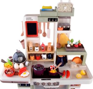 Jokomisiada Realistyczna duża Kuchnia 88el Gotuje para woda dźwięk światło ZA4666 10