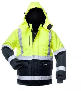 Kurtka męska CIRIUS JACKET CANVAS HI-VIS WJ-8946 YEL/BLU L 1