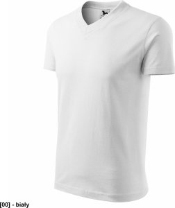 MALFINI V-neck 102 - ADLER - Koszulka unisex, 160 g/m2 - biały 3XL 2