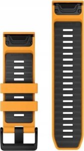 Garmin Garmin QuickFit-Armband 26 mm Silikon Spark Orange/Graphit 2