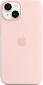 Apple iPhone 14 Silicone Case with MagSafe - Chalk Pink 1