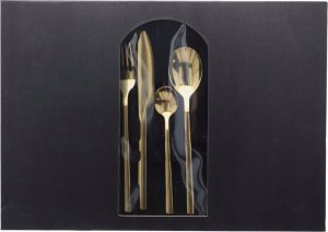 Homla Homla Rinkinys sztućców | APERI | auksinė | 24 vnt. | 954478 9