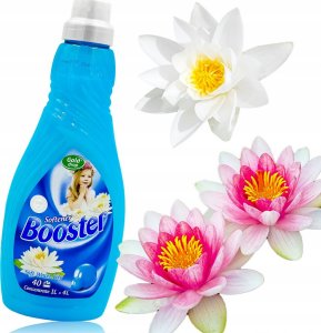 Płyn do płukania Booster Płyn do płukania prania ubrań Koncentrat BOOSTER Soft water Lily 1l 1