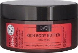 LaQ ZESTAW PRALINKA ŻEL 300ML+MASŁO DO CIAŁA 200ML+MUS 100ML + ŚWIECA 150ML 4