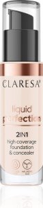 Claresa Claresa korektor Liquid Perfect 2 w 1  104 NUDE 34 g 1