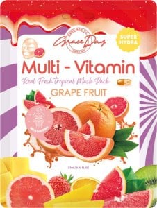 Grace Day GRACE DAY MULTI-VITAMIN Maska w płachcie GRAPEFRUIT 27ml 1