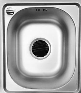 Zlewozmywak . Zlew zlewozmywak stalowy mini slim 33x38 4