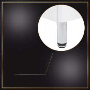 Stamar Biała Szafka Stojąca z Umywalką 40 x 30 do Małej Łazienki + Bateria + Syfon 11