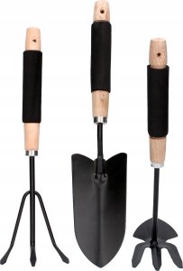 Chomik Zestaw narzędzi ogrodowych (łopatka, widełki, motyczka) 2