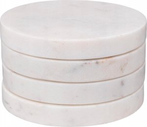 Secret de Gourmet Podkładki pod kubki MARBLE, Ø 10 cm, 4 sztuki 2