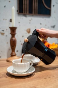 Secret de Gourmet Porcelanowa filiżanka ze spodkiem ROMY, Ø 6 cm 2