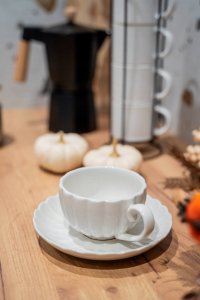 Secret de Gourmet Porcelanowa filiżanka ze spodkiem ROMY, Ø 6 cm 4