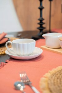 Secret de Gourmet Porcelanowa filiżanka ze spodkiem ROMY, Ø 6 cm 8