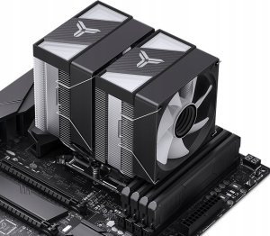 Chłodzenie CPU Jonsbo CPU Cooler JONSBO CR-1400 DV2 Black 7