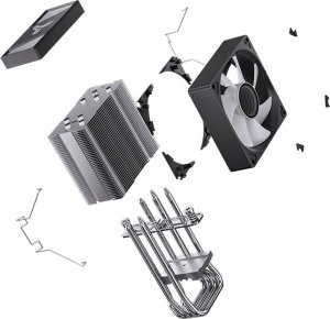 Chłodzenie CPU Jonsbo CPU Cooler JONSBO CR-1400 V2 ARGB Black 9