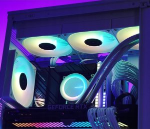 Chłodzenie wodne Jonsbo CPU Cooler JONSBO TG-360 White 9