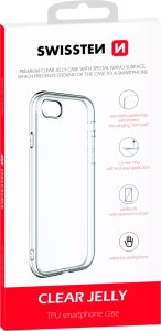 Swissten Swissten Clear Jelly Back Case 1.5 mm Aizmugurējais Silikona Apvalks Priekš Samsung Galaxy A14 Caurspīdīgs 1