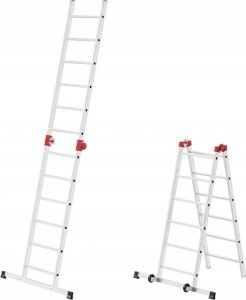 Hailo HAILO Sastatnes G60 / aluminija / 2x12 pakapieni 4007126945983 4