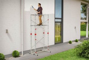 Hailo HAILO Sastatnes G60 / aluminija / 2x12 pakapieni 4007126945983 6