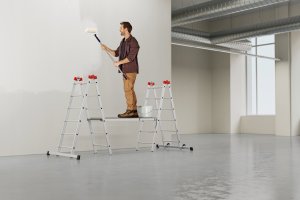 Hailo HAILO Sastatnes G60 / aluminija / 2x12 pakapieni 4007126945983 10