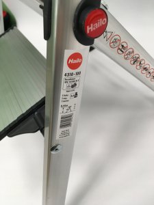 Hailo HAILO Kapnes majsaimniecibas L100 TopLine / aluminija / 5 pakapieni 038050507 17