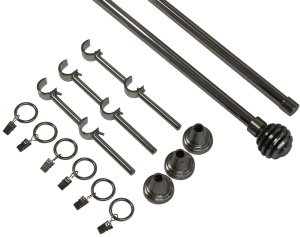 Domoletti DOUBLE CURTAIN RAIL SET  300CM D16 4772013155720 1