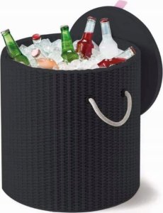 Skrzynia ogrodowa Keter Keter Darza galdins/uzglabasanas kaste Cool Stool pelēks 29200045939 2