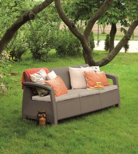 Keter Keter Darza divans trisvietigs Corfu Love Seat Max bess 29197959587 2