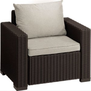 Keter Keter CALIFORNIA CHAIR (2x) Brown 1
