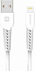 Kabel USB Swissten USB-A - Lightning 1 m Czarny (SW-BA-LIGH-3A-1M-BK) 3