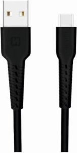 Kabel USB Swissten Swissten Basic Universāls Quick Charge 3.1 USB-C Datu un Uzlādes Kabelis 1m Melns 1