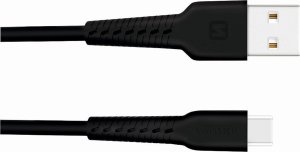 Kabel USB Swissten USB-C - USB-C 1 m Czarny (SW-BA-TYPC-1M-BK) 6