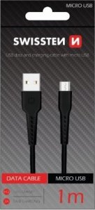 Kabel USB Swissten microUSB - microUSB 1 m Czarny (SW-BA-MIC-3A-1M-BK) 4