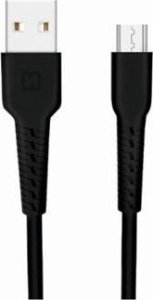 Kabel USB Swissten microUSB - microUSB 1 m Czarny (SW-BA-MIC-3A-1M-BK) 5