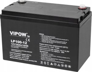 Vipow Akumulator żelowy VIPOW 12V 100Ah 1